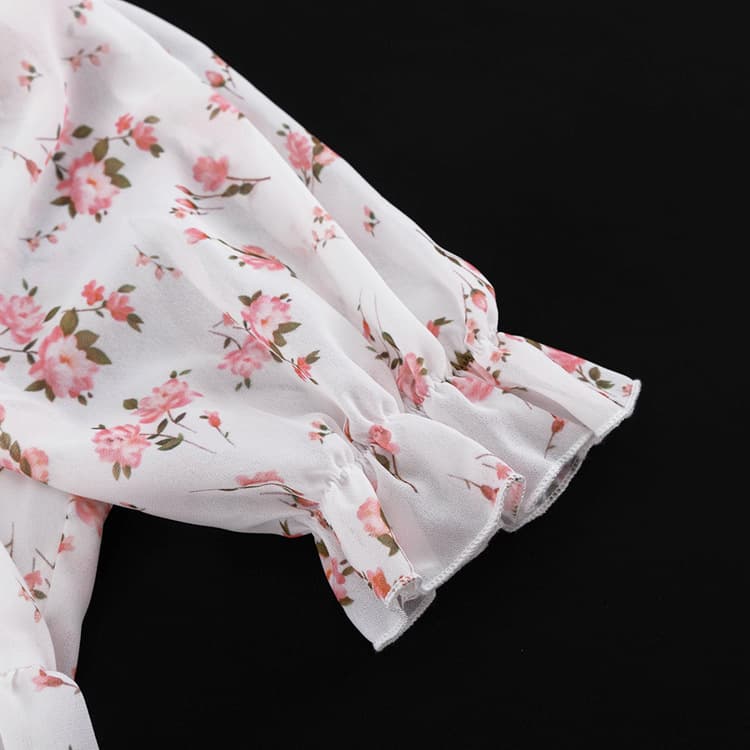 Ensemble 2 pièces : Crop top col carré manches courtes et jupe bodycon