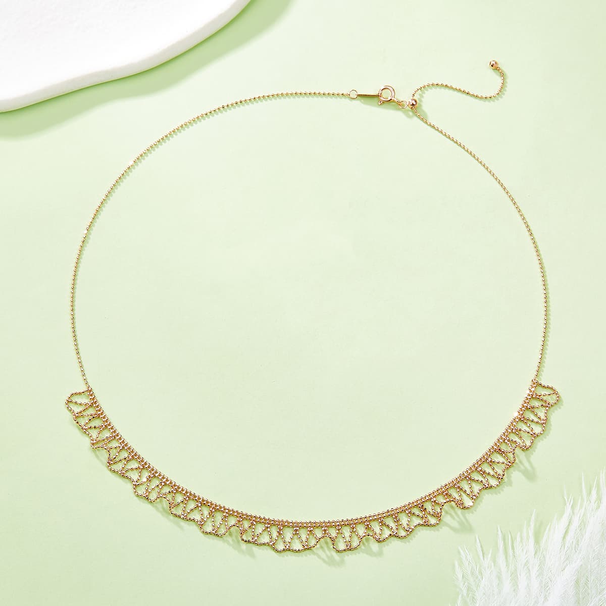Collier Coquillage Argent 925 - 3 Coloris Plaqué Platine, Coffret Cadeau