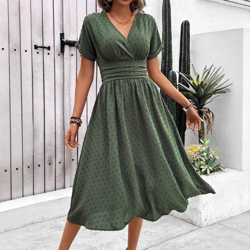 Robe d'été chic décontractée pour femme