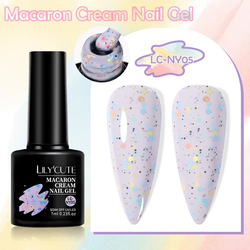 Creamy Eggshell Gel Nail Polish