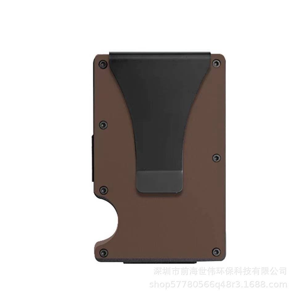 Anti-magnetic And Anti-scan Credit Card Holder With Large Capacity