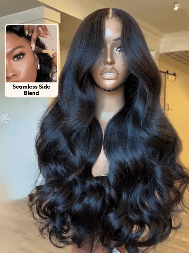 UNice 13x4 Pre-Everything™ HD Lace & Transparent Lace Front Pull And Go 3D Body Wave Wig Real Ear To Ear With Invisi Drawstring