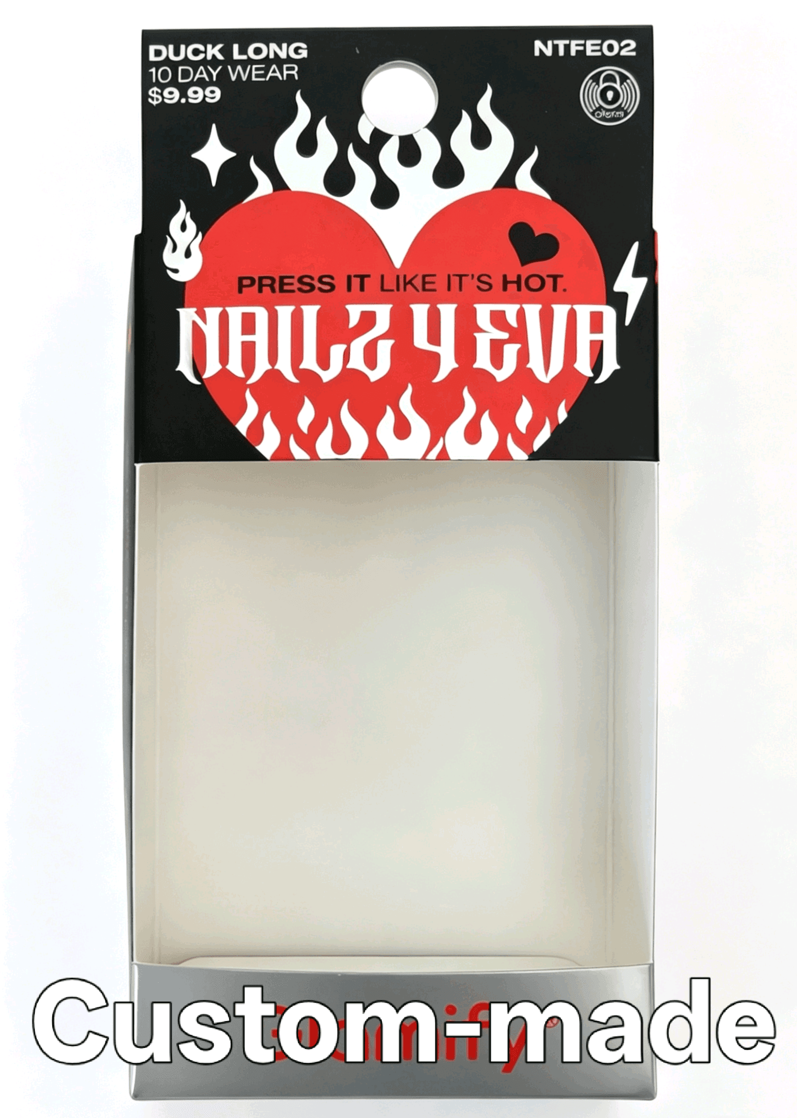 Nail Art Press-On Nails Packaging Box