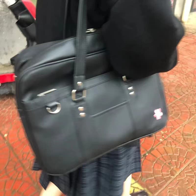 Capacity Slant Student Uniform Day Commuter Tote Bag