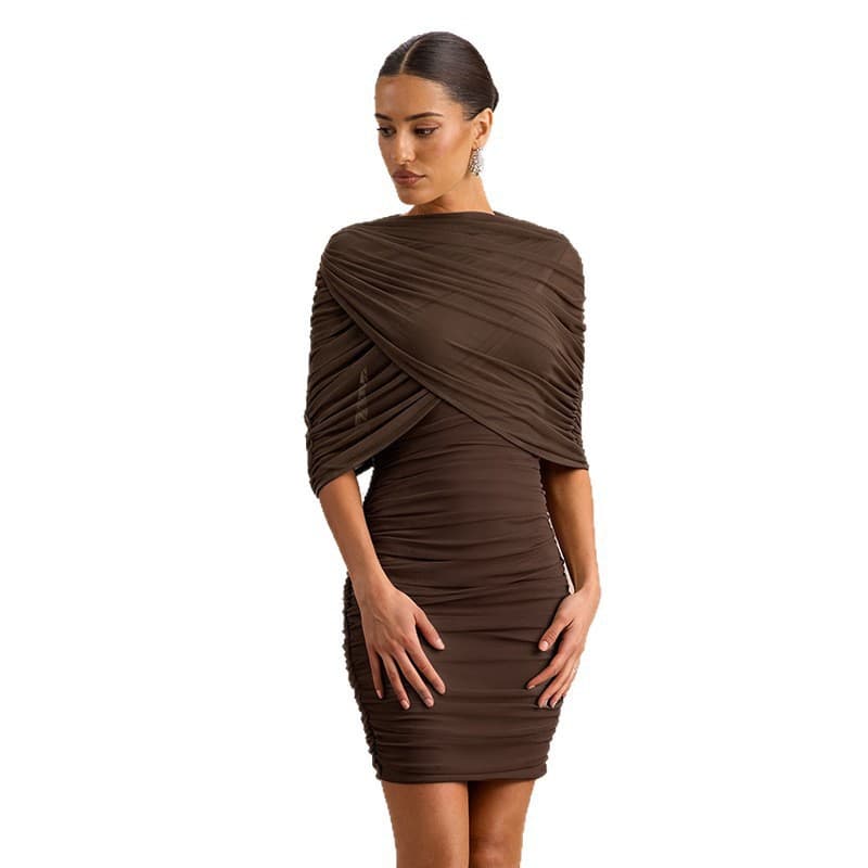 Nouvelle Robe Fourreau Élégante Mesh - Style Été Euro-Américain