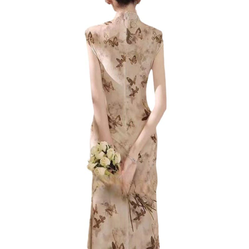 Robe Nouveau Style Élégante et Gracieuse Inspiration Chinoise