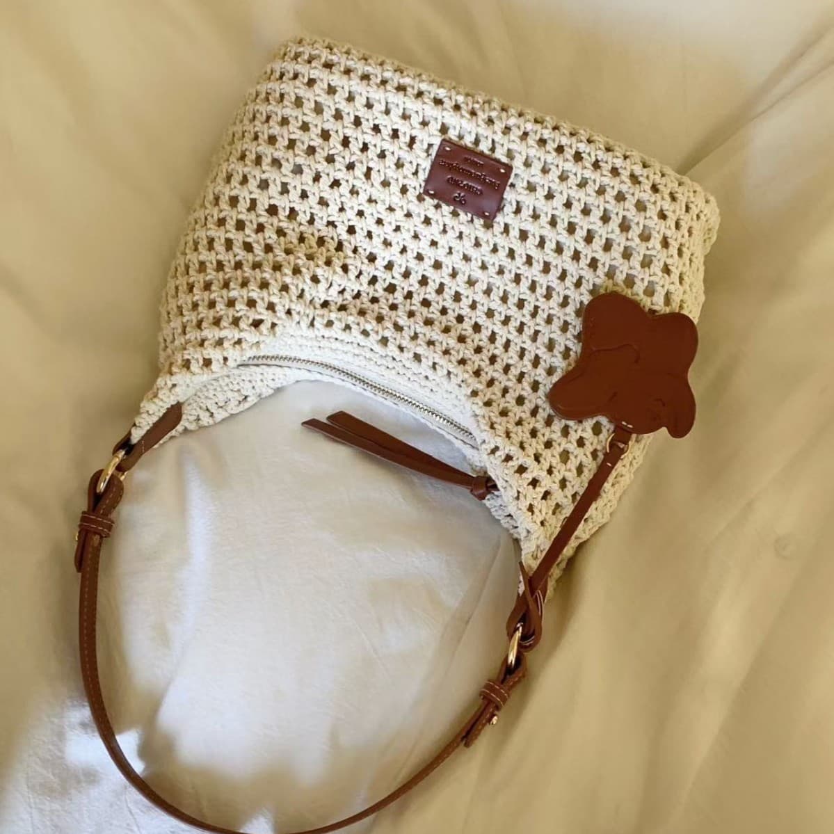 Casual Beach Woven Shoulder Crossbody Bag