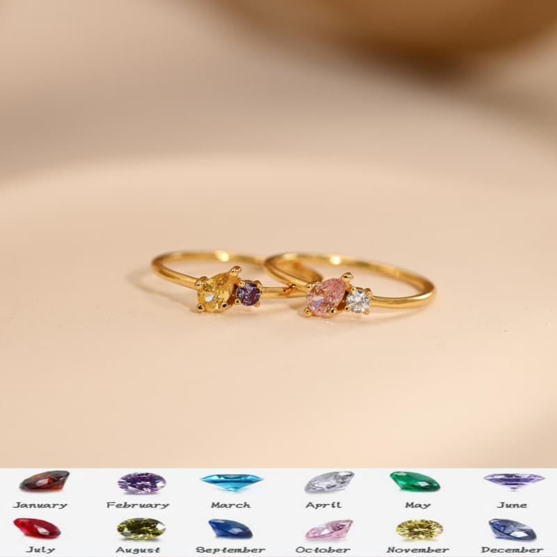Bague Pierre Natale Diamant Rond pour Femme