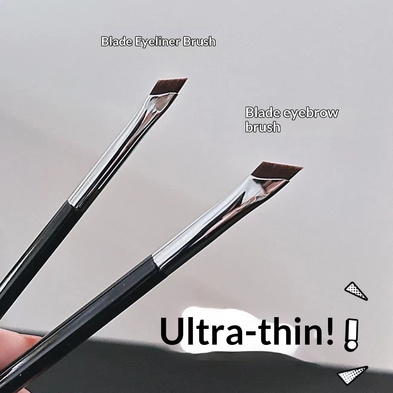 Slanted Flat-blade Eyeliner Brush Xiaoqi Cangzhou Slanted Flat-angle Eyebrow Brush